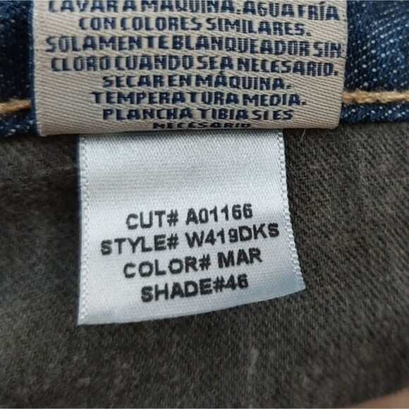 HUDSON Crop Capri Jeans Logo Signature Pocket MAR Wash W419DKS Size 28 - Picture 10 of 10